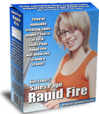 Product picture sales page rapidfire with MRR