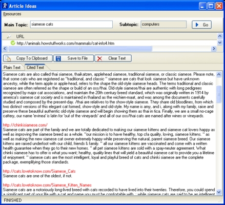 Product picture article ideas software with MRR